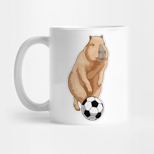 Capybara Soccer player Soccer Mug